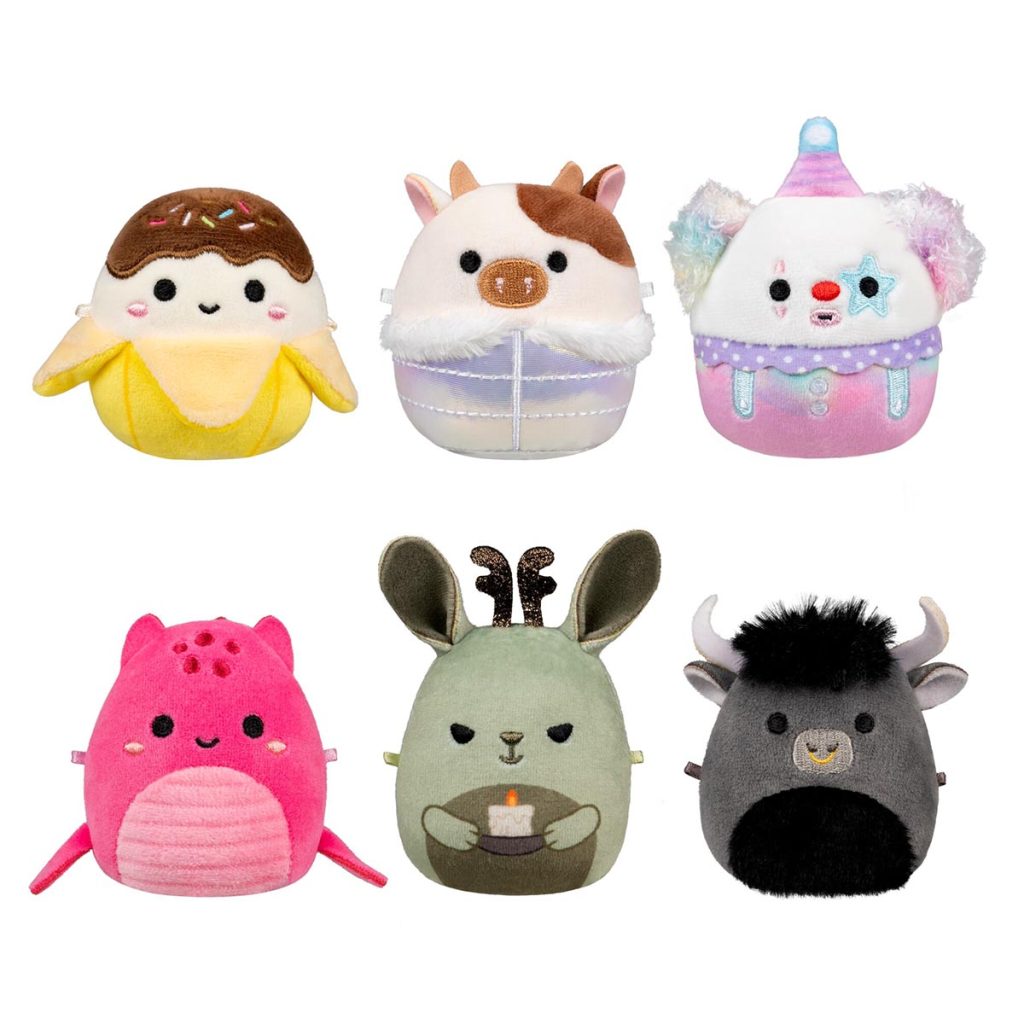 Micromallows Select Series 6-Pack - Ronnie. Junie. X. Axis. Ennis. Martha. Lake