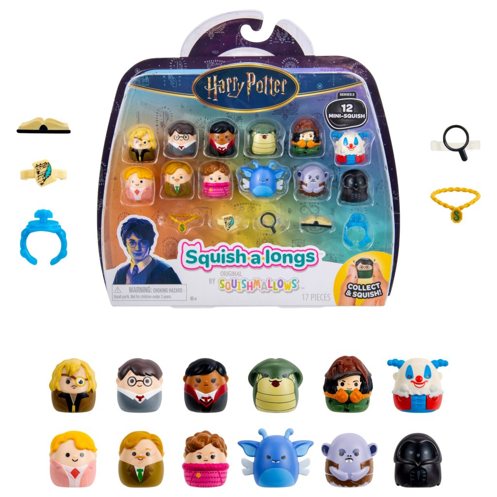 Squish-a-longs Harry Potter Mini-Squish + Accessory 12-Pack ?C Defense Against the Dark Arts Class