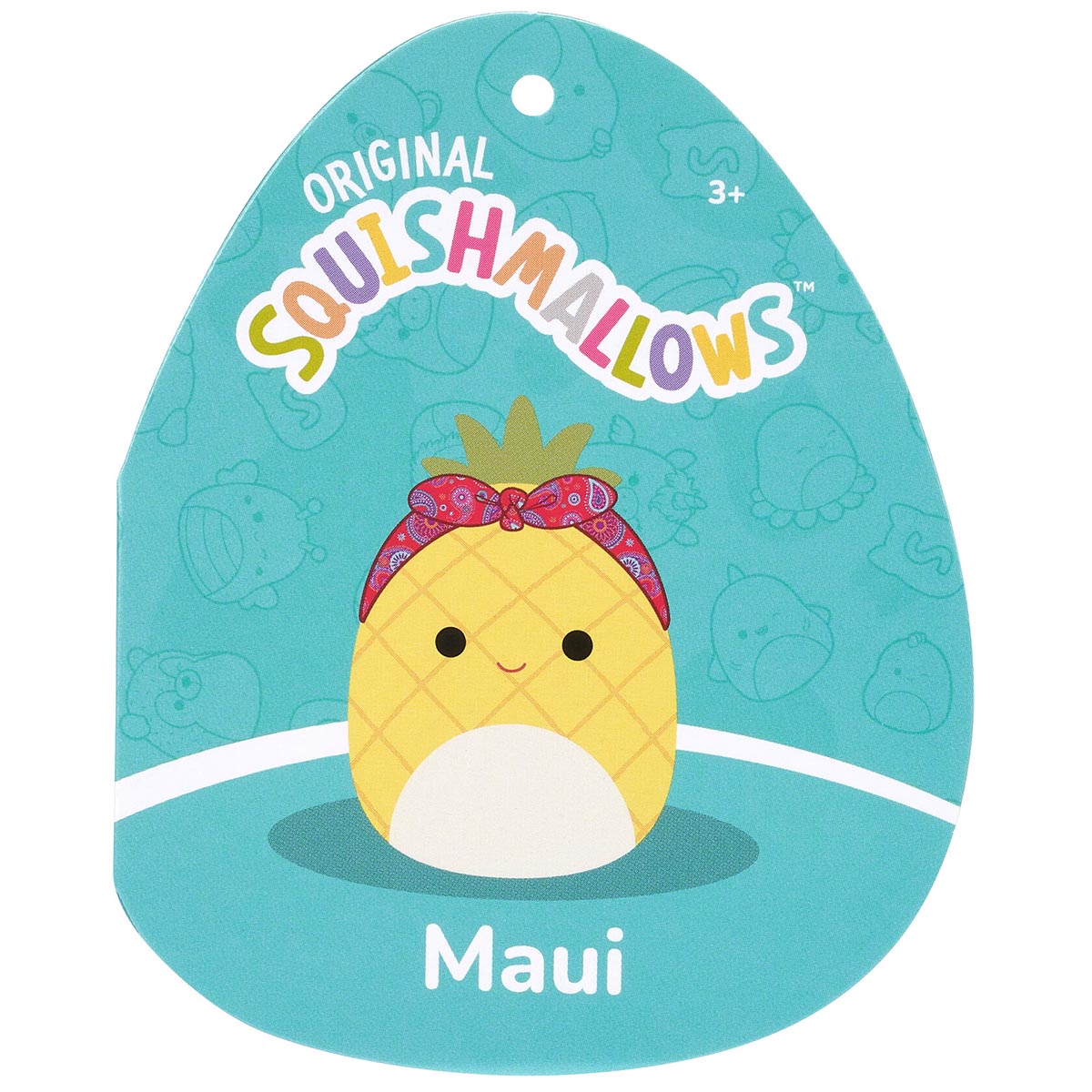 8-Inch Maui the Pineapple with Paisley Headband - Image 5