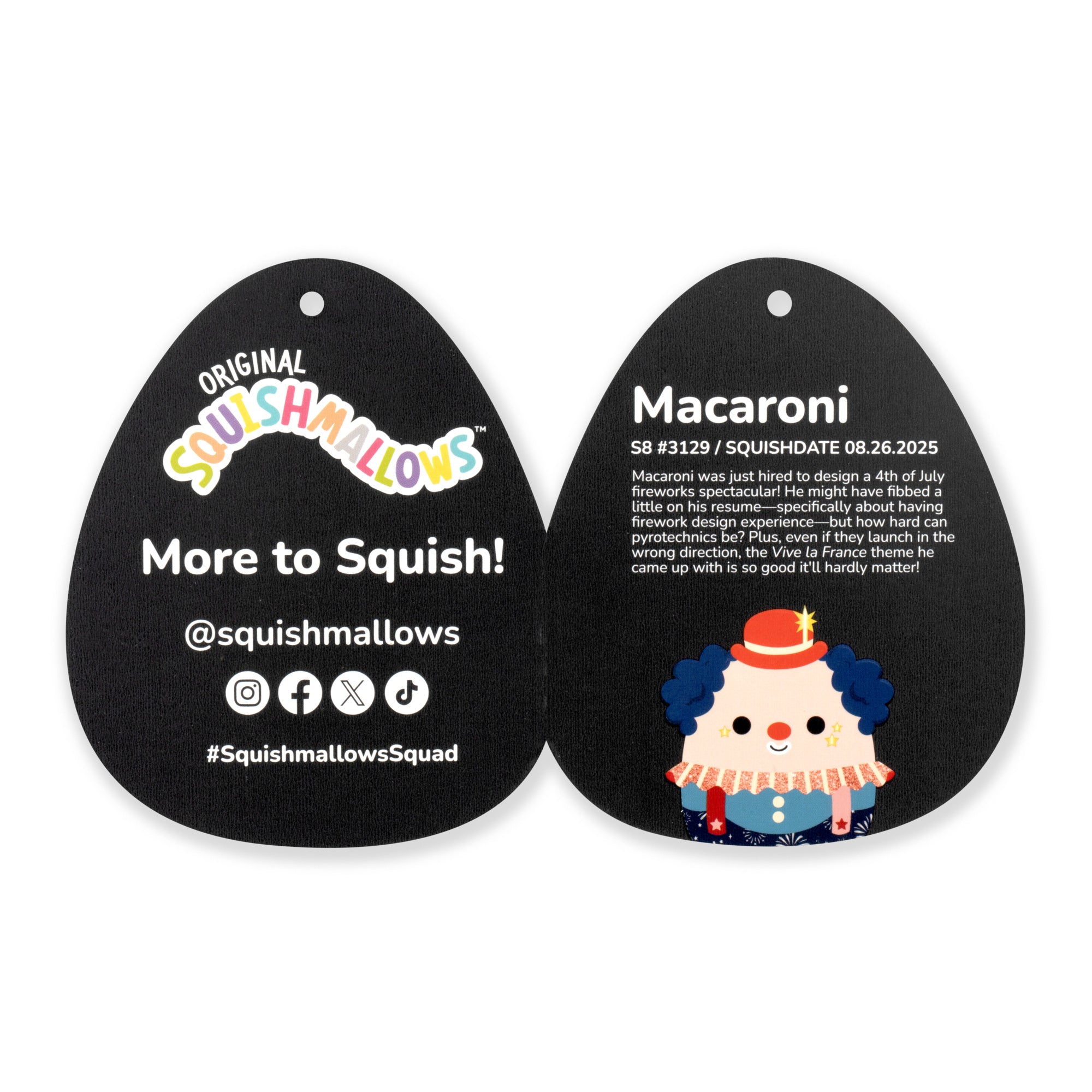 8-Inch Select Series Macaroni the Firework Clown - Image 7
