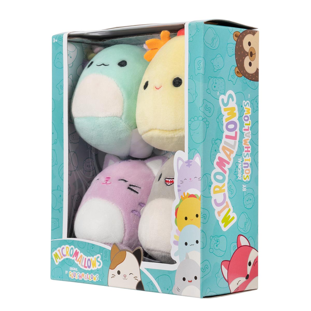 Micromallows 4-Pack - Gordon Shark. Tex Taco. Tabitha Cat. Irina Axolotl - Image 7
