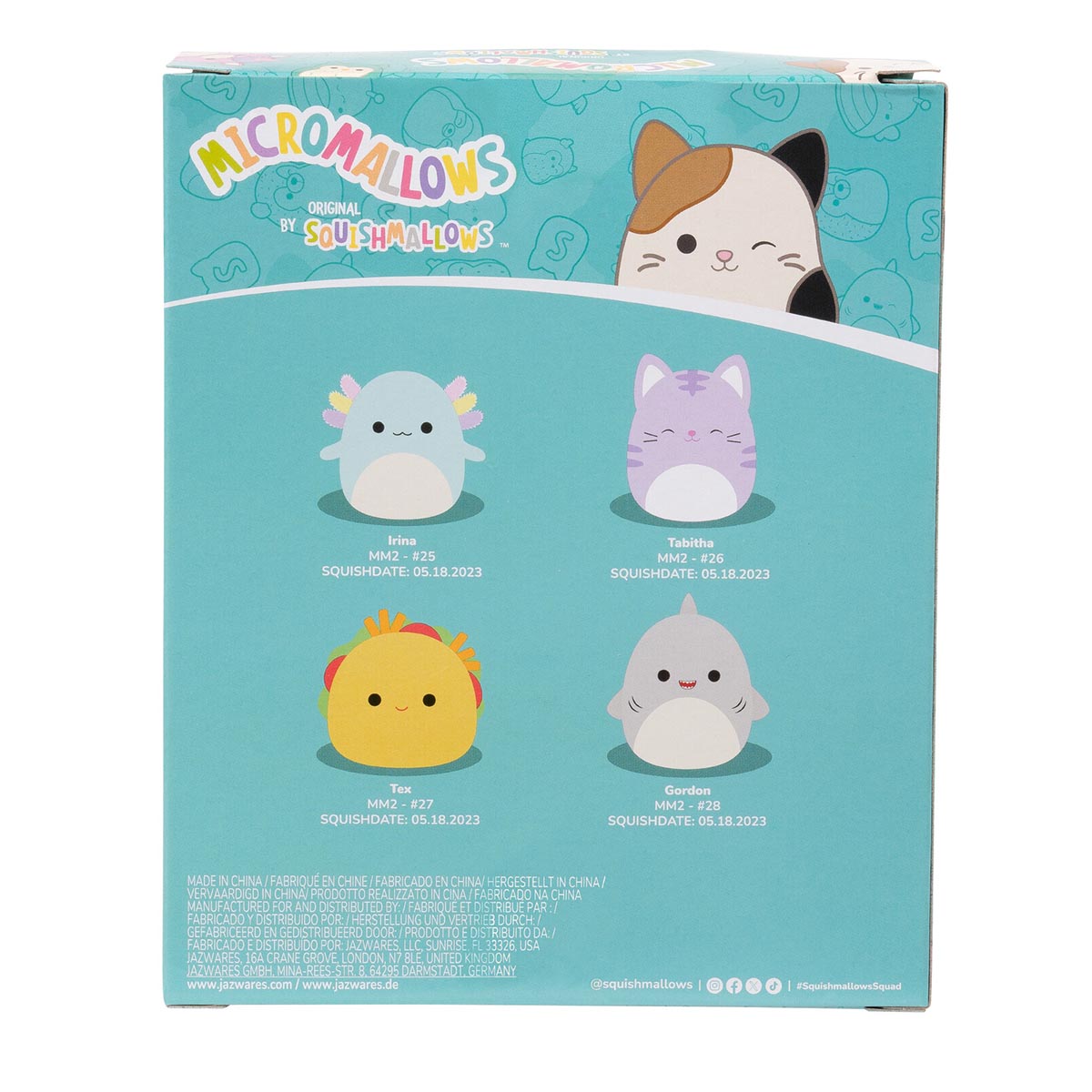 Micromallows 4-Pack - Gordon Shark. Tex Taco. Tabitha Cat. Irina Axolotl - Image 8
