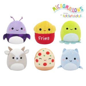 Micromallows 6-Pack ?C Axel Beetle. Lune Loch Ness Monster. Floyd French Fries. Orphie Octopus. Pep Pizza. Walker Goat